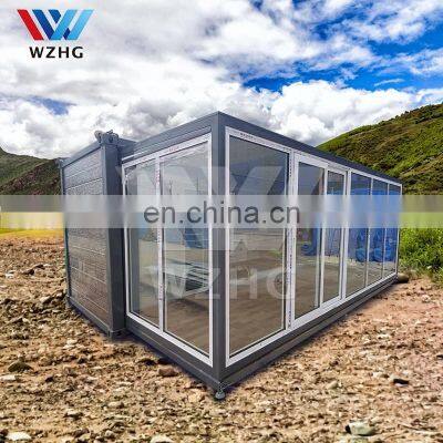 Shipping Home Coffee Shop Portable Prefab Slide Out Container House