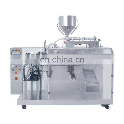Make Commerical Food Shaped Giving Bag Small Strip Pasta Dumpling Pack Machine With Conveyor photo-5