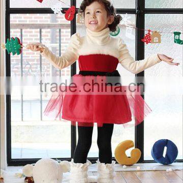 baby christmas dress infant,christmas splice princess tutu dress MY-IA0036