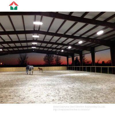 Prefabricated Steel Structure Indoor Riding Area photo-2