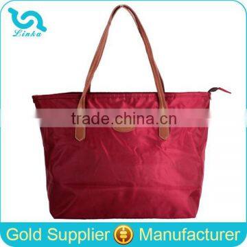 Promotional Brand Design Nylon Tote Bag Fashion Lady Nylon Handbag Nylon Bag