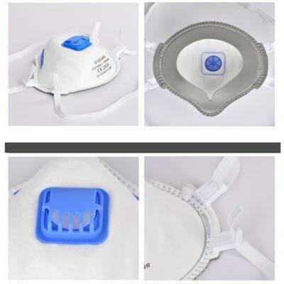FFP3 Cup Type Disposable Mask With Breathing Valve Head Mounted photo-4