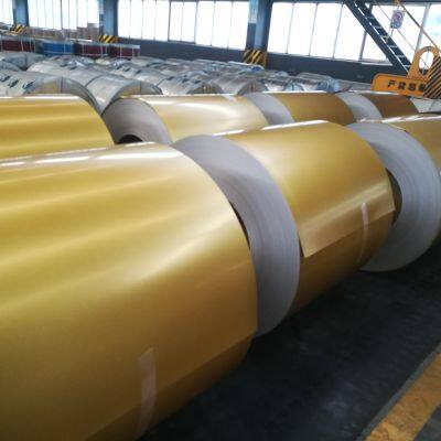 -Color coated steel coil with excellent anti-corrosion performance