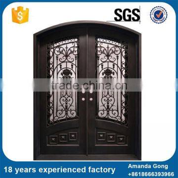 Professional Design Black Wrought Iron Door Furniture Hardware photo-2