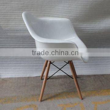 Replica DAW Chair Wooden Leg Office Dining Chair photo-4