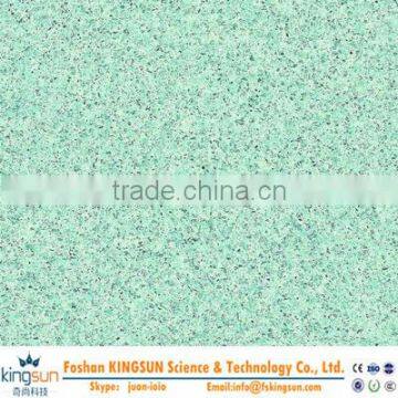 thickness 12mm to 35mm green mixing color quartz slab/artificial quartz stone slab good polish surface