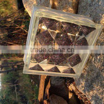 High Quality Decoration Colour Glass Brick
