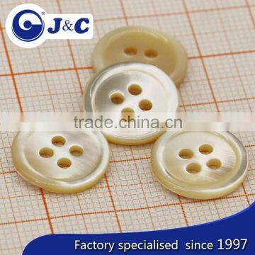 Cream Coloureed Trocas Shell Button photo-2
