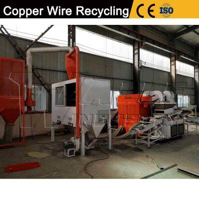 Factory Price Scrap Cable Wire Granulator Copper Recycle Machine Equipment for Stripping and Recycling in China