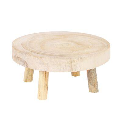 Paulownia Solid Wood Stool photo-5