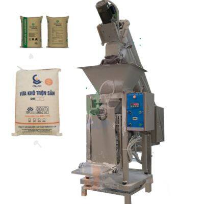 Valve Bag Filling Bagging Machine for Putty Powder, Grout, Cement, 10kg 20kg 25kg 40kg 50kg, Weighing & Packing
