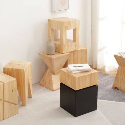 Custom or Ready to Ship Solid Wooden Coffee Table