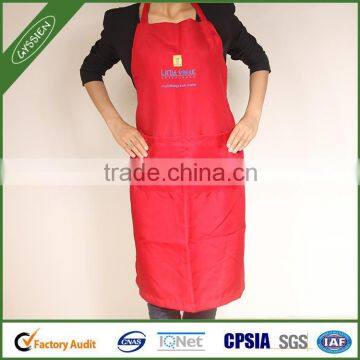 2014 Brand design durable orange/red/custom cooking apron,waiter apron