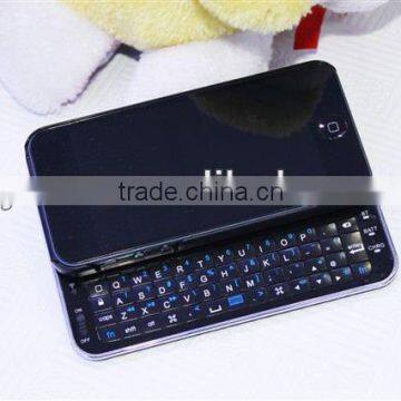 For iPhone 5" ultra-flat sliding bluetooth keyboard case with stand