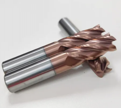 Direct Sales 75mm-10mm CNC End Mill Carbide Spiral Bit Single Flute End Mill for Aluminum
