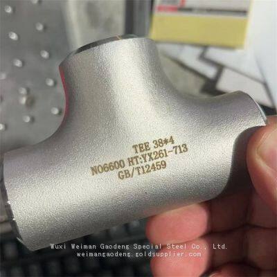 Coude réducteur en alliage de nickel résistant aux hautes températures avec N06625 pour centrales électriques photo-2