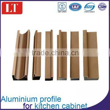 aluminium window door customized extrusion profile kitchen cabinet frame and edge