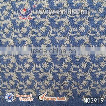 Indian Embroidered Fabric Garment Mesh Cotton Lace