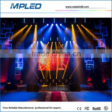 Singer star music concert large rental led panel cree led chip from America