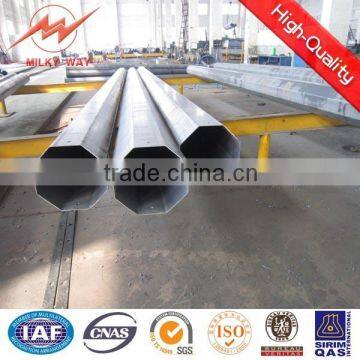 Coating Galvanized Barber Pole Lamp Shipped to Australia Factory
