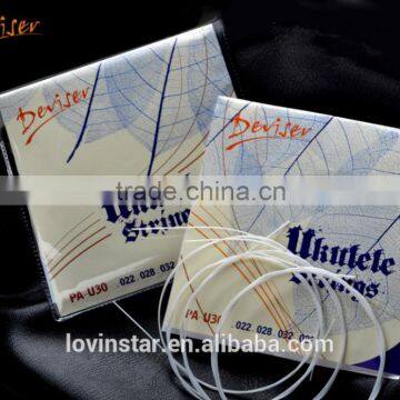 Wholesale Fashion White Strings Designs for Acoustic Guitar Ukulele