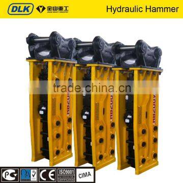 Hydraulic hammer breaker rock hammer with chisel 140mm
