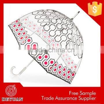 Fashion Dress Dome Shape Bubble Clear Straight Umbrella Quality Choice photo-6