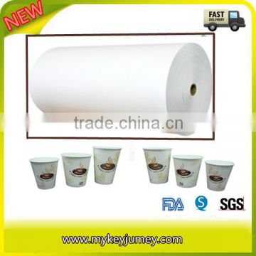 Specialty paper with PE for paper cups