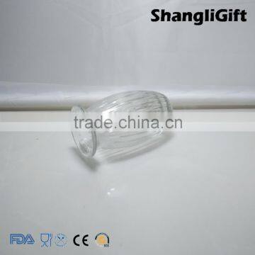 180ml Clear Pampkin Shape Glass Vase, Glass Candle Jar Aroma Reed Diffuser photo-2