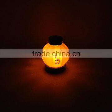 Led Night Light Plastic Halloween Pumpkin Light Make-up Party Decoration