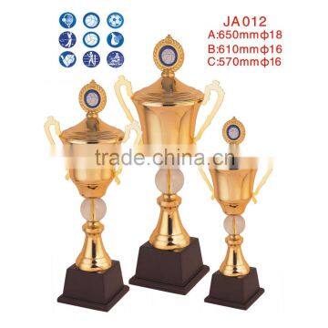 Custom metal gold volleyball medals trophy