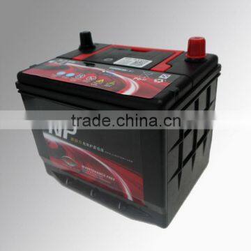 popular 55ah car starting battery 6-QW-55