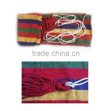 Cheap Outdoor Folding Hammock Chair Hanging Swing Lounge Canvas Hammock Camping photo-4