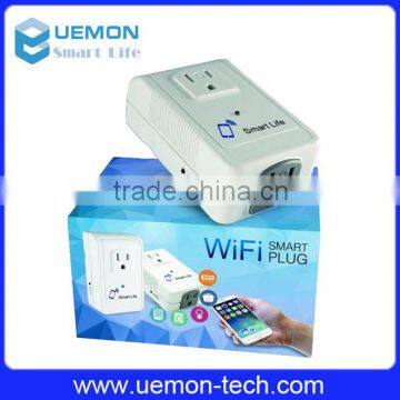 Automatic WiFi plug by IOS & Android smart phone controlled at anywhere