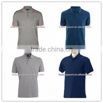 100 polyester OEM sublimation blank polo shirt , custom short sleeve fashion polo shirt design