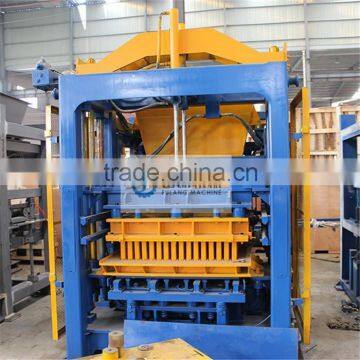 Automatic Cement Block Moulding Machine QT10-15 House Plans How to Make Bricks at Home Cement Factories in Egypt photo-5