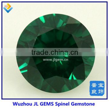 synthetic 2mm round 152# green spinel for sale