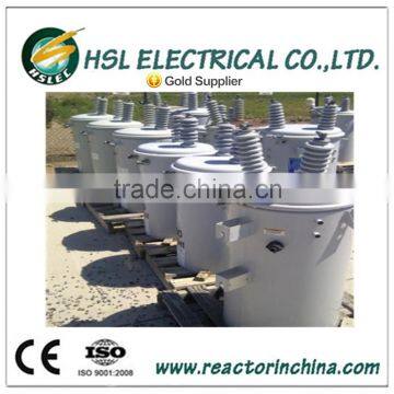 30kva single phase oil immersed pole mounted step down transformer 10kV to 480V