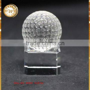  china Best-Selling design crystal golf ball gift items