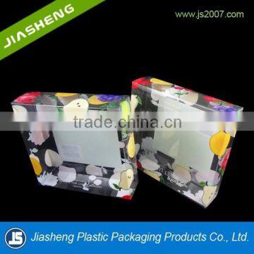 Custom high quality plastic folding box with printing