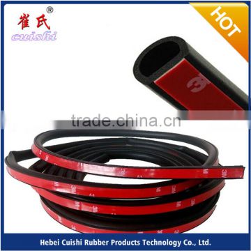 Universal d shaped rubber seal Auto Door Seal