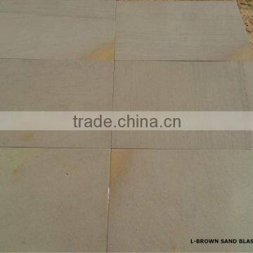 SANDSTONE L- BROWN SANDBLASTED