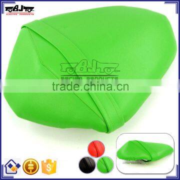 BJ-SC02-Z800/13 Kawasaki Z800 Green Leather Motorcycle Rear Passenger Seat Cushion