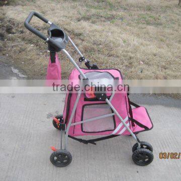 with rear parking brakes pet trailer
