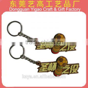 Soft PVC Embossed Anime Figure Keychain for Promotion Gifts photo-3