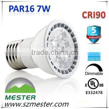 2015 New UL CUL Energy Star 520lm E26 PAR16 7W LED Spot Bulb photo-2