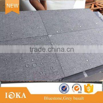 natural chiseled grey basalt paver