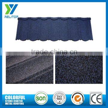 Stone coated roof tile with stone chip from China