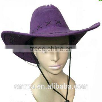 High quality folding cowboy hat sale cowboy hat with competitive price HT2097