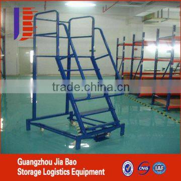 Metal Blue Truck Step LadderFor Warehose/Supermarket